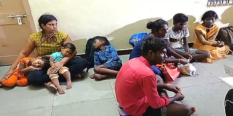 இலங்கையில் இருந்து தனுஷ் கோடிக்கு வந்த ஒரே குடும்பத்தைச் சேர்ந்த 13 ஈழத்தமிழர்கள்