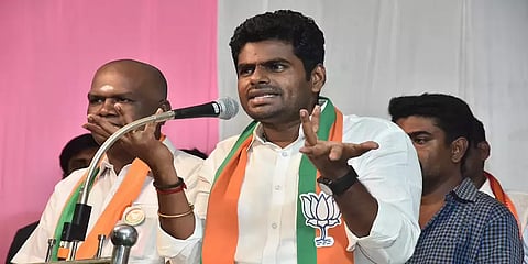 ``மின் பற்றாக்குறையை திமுக செயற்கையாக ஏற்படுத்தியுள்ளது” - அண்ணாமலை பகீர் குற்றச்சாட்டு