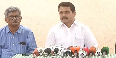 ``மலிவான விளம்பரத்துக்காக தவறான கருத்தை பரப்புகிறார் அண்ணாமலை”- செந்தில் பாலாஜி பேட்டி