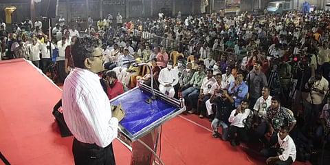 “நுழைவு தேர்வை ரத்து செய்தால்தான் கிராமப்புற மாணவர்கள் கல்வி பயில முடியும்” - சகாயம் ஐஏஎஸ்