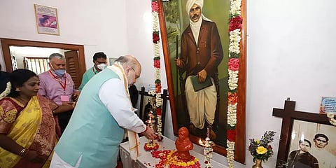 "தேசபக்திக்கும் சமூக சீர்திருத்தத்திற்கும் பாரதியார் சிறந்த உதாரணம்"- அமித்ஷா புகழாரம்