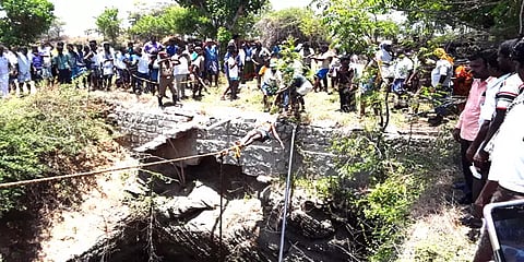 கிணற்றில் விழுந்த ஆட்டுக்குட்டி: மீட்க முயற்சித்த இளைஞருக்கு நேர்ந்த பரிதாபம்