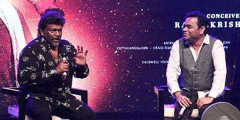 மைக்கை வீசிய பார்த்திபன்; அதிர்ச்சியான ஏ.ஆர்.ஆர்... `இரவின் நிழல்’ விழாவில் என்ன நடந்தது?