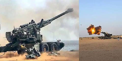 இந்தியாவில் உருவாக்கப்பட்ட பீரங்கி வெற்றிகரமாக சோதனை!