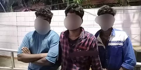 கஞ்சா போதையில் ரகளை செய்த இளைஞர்கள்: ரோந்து வாகனத்திலேயே விசாரித்த போலீசார்;காரணம் இதுதான்