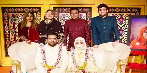 'என்னவரை கரம் பிடித்தேன்'- எளிய முறையில் நடந்த ஏ.ஆர்.ரஹ்மான் மகள் திருமணம்