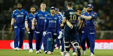 ஐபிஎல்: கடைசி ஓவரில் குஜராத் அணியை வீழ்த்தி மும்பை அணி த்ரில் வெற்றி