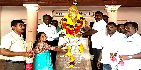 தமிழறிஞர் கால்டுவெல் பிறந்தநாள்: இடையன் குடியில் கோலாகலம்