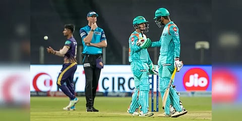 க்ருனால் பாண்டியா, பதோனியின் ஆமைவேக ஆட்டத்தால் கடுப்பான லக்னோ ரசிகர்கள்- ஸ்கோர் முழுவிவரம்