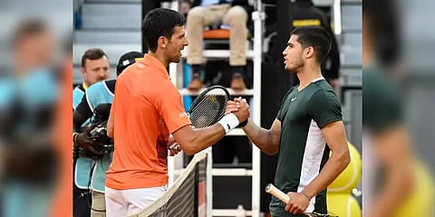 மாட்ரிட் ஓபன்: நடாலை அடுத்து ஜோகோவிச்சை வீழ்த்தி இறுதிப்போட்டிக்குள் நுழைந்த இளம்வீரர்!