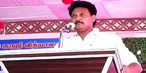 ”பள்ளிக்கு வந்து படிக்கும் மாணாக்கர்களை கை கூப்பி வரவேற்கிறேன்” - அன்பில் மகேஷ்