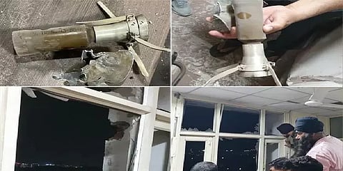 பஞ்சாபில் திடீர் ராக்கெட் வெடிகுண்டு தாக்குதல் - தீவிரவாதிகள் செயலா என விசாரணை