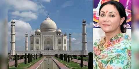 தாஜ்மஹால் நிலம் ஜெய்ப்பூர் அரச குடும்பத்துக்குச் சொந்தமானது: பாஜக எம்பி தியா குமாரி