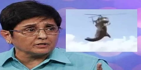 திரைப்பட காட்சியை உண்மை சம்பவமாக நினைத்து பதிவிட்ட கிரண் பேடி! இது முதன்முறை அல்ல...