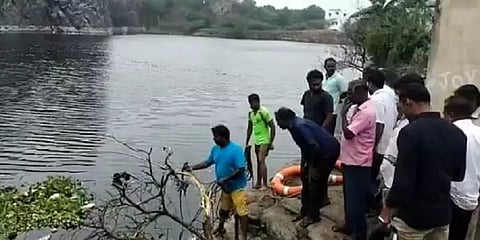 கல்க்குட்டையில் குளிக்கச்சென்ற சிறுவர்கள் - நீச்சல் தெரியாததால் நேர்ந்த பரிதாபம்