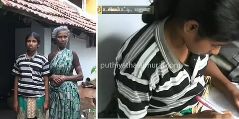 துளசி செடியை விற்பனை செய்து பேத்தியை படிக்க வைக்கும் 70 வயது மூதாட்டி!