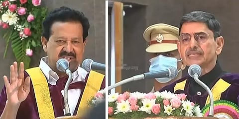 `இந்தி திணிப்பு - புதிய கல்வி கொள்கை’- ஒரே மேடையில் ஆளுநர் Vs அமைச்சர் பொன்முடி காரசாரம்!