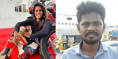 ஆதம்பாக்கத்தில் பைக் வீராங்கனையை பின்தொடர்ந்து வந்த இளைஞர் கைது -விசாரணையில் வெளியான தகவல்