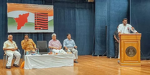 ``திமுக பெரிய வெங்காயம் போன்றது; உரிக்க உரிக்க ஒன்றும் இருக்காது”- அண்ணாமலை பேச்சு