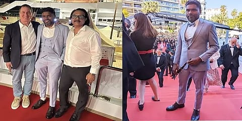 கேன்ஸ் விழாவில் முதல்முறையாக பா.ரஞ்சித் - சிவப்பு கம்பள வரவேற்பில் வைரலாகும் புகைப்படம்