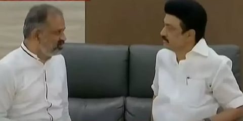 முதலமைச்சரை நேரில் சந்தித்து நன்றி தெரிவித்தார் பேரறிவாளன்