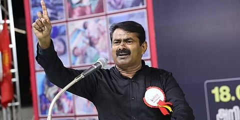 “தம்பி பேரறிவாளன் வேலூர் சிறையிலிருந்தது என்னால்தான் வெளியே தெரிந்தது” - சீமான் பேச்சு