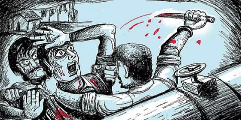 காதலித்த பெண் வேறு நபருக்கு நிச்சயம் - ஆத்திரத்தில் காதலன் கத்திக்குத்து