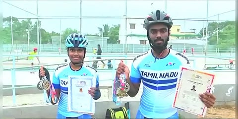 சர்வதேச ஆல்பைன் ஸ்கேட்டிங் போட்டிக்கு தகுதிபெற்ற கோவை மாணவர்கள்.. யார் அவர்கள்?