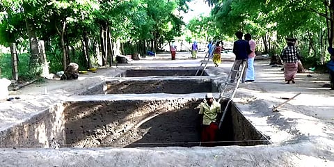 கீழடி 8ஆம் கட்ட அகழாய்வில் இரும்பு உருக்காலை எச்சங்கள் கண்டெடுப்பு