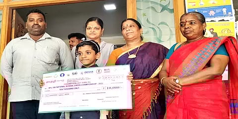 முதல்வரிடம் வாழ்த்துபெற ஆவலாக உள்ளேன்: செஸ் போட்டியில் வென்ற மாணவியின் ஆசை