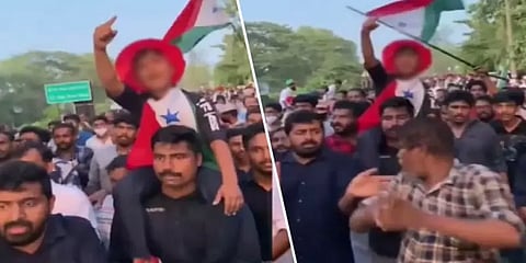 சிறுவனின் மதவெறுப்பு கோஷம் : பாப்புலர் ஃப்ரண்ட் ஆப் இந்தியா நிர்வாகிகள் மீது வழக்கு பதிவு