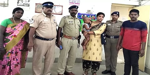 சென்ட்ரல் ரயில் நிலையத்தில் காணாமல் போன குழந்தை: 1 மணி நேரத்தில் மீட்ட ரயில்வே போலீசார்