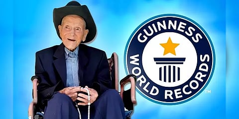 113 ஆவது பிறந்த நாளை கொண்டாட உள்ள உலகிலேயே மிகவும் வயதான கின்னஸ் சாதனை மனிதர்!