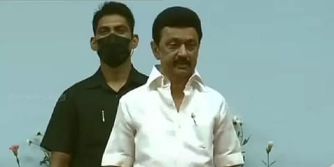 ‘பாரத் மாதா கி ஜே!’ - ‘கலைஞர் வாழ்க!’ - நேரு விளையாட்டு அரங்கை அதிரவைத்த கோஷங்கள்!