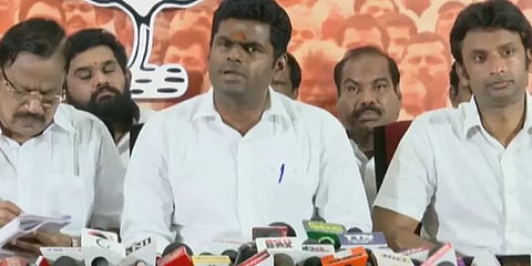 ``ஒரு வாரத்தில் ஊழலை வெளிக்கொணர்வோம்; 2 அமைச்சர்கள் பதவி விலக நேரிடும்”- அண்ணாமலை