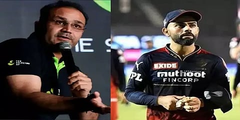 'ஒரே தொடரில் அனைத்து தவறுகளையும் செய்த விராட் கோலி' - சேவாக் விமர்சனம்