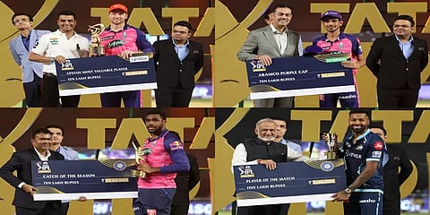 ஐபிஎல் 2022 நிறைவு: யார் யாருக்கு எந்தெந்த விருது?