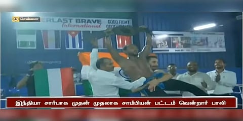 உலகின் ஆபத்தான போட்டியான கே1 குத்துச்சண்டை: சாம்பியன் பட்டம் வென்று இந்திய வீரர் அசத்தல்