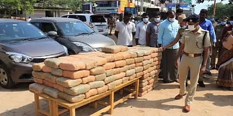 கஞ்சா கடத்தல் மற்றும் விற்பனை வழக்கு - 813 வங்கிக் கணக்குகள் முடக்கம்