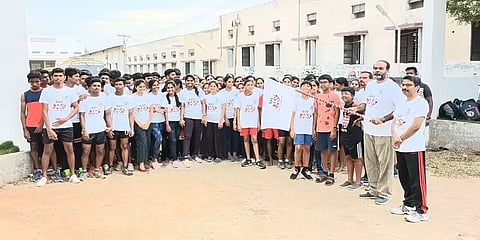 நாமக்கல்: உலக புகையிலை எதிர்ப்பு தினத்தை முன்னிட்டு மினி மாரத்தான் போட்டி