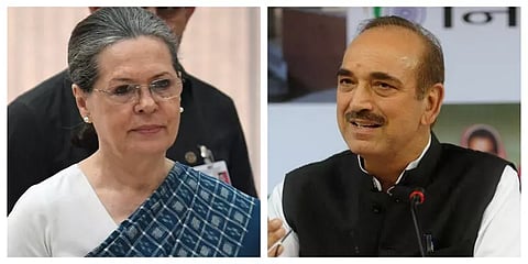 காங்கிரஸின் 2ம் நிலை தலைவராக பணியாற்ற சோனியா அழைப்பு - மறுப்பு தெரிவித்த குலாம் நபி ஆசாத்