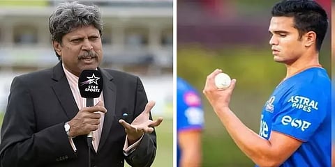 'சச்சினின் சாதனைகளோடு அர்ஜுன் டெண்டுல்கரை ஒப்பிடக்கூடாது' - கபில்தேவ் கருத்து