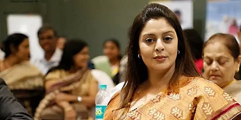 பாஜகவில் இணைகிறாரா மகிளா காங்கிரஸ் பொதுச் செயலாளர் நக்மா?