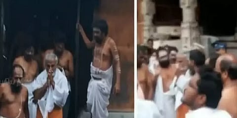 சிதம்பரம் நடராஜர் கோயிலுக்கு திடீர் விசிட் செய்த அமைச்சர் சேகர் பாபு