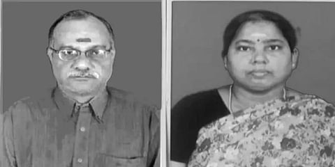 இறப்பிலும் இணைபிரியாத தம்பதி: கணவர் இறந்த துக்கத்தில் மனைவியும் உயிரிழப்பு