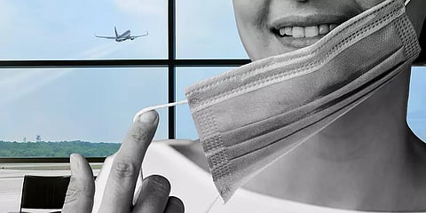 `முகக்கவசம் அணிய மறுப்போரை விமானத்திலிருந்து இறக்கிவிடலாம்'- மாஸ்க்கை கட்டாயமாக்கியது DGCA