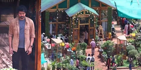 ‘தளபதி 66’ படத்தில் விஜய் லுக் லீக் - மூன்றாவது முறையாக இணைந்த சீனியர் நடிகை?