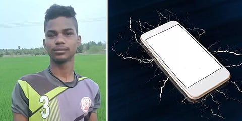 மின்னல் தாக்கி இளைஞர் பலி; செல்போன் கதிர்வீச்சால் ஏற்பட்ட தாக்கம்தான் காரணமா?