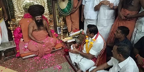 ``ஆதீனங்களின் விஷயங்களில் இந்த அரசு மூக்கை நுழைக்கிறது” - திமுக மீது இபிஎஸ் சரமாரி புகார்