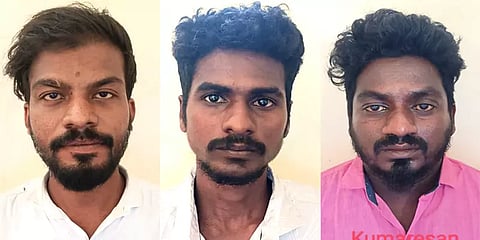 சென்னை: கத்தியைக் காட்டி மிரட்டி வழிப்பறியில் ஈடுபட்டதாக 3 பேர் கைது